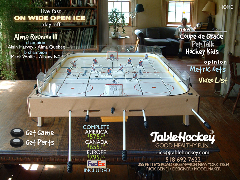 Table hockey home