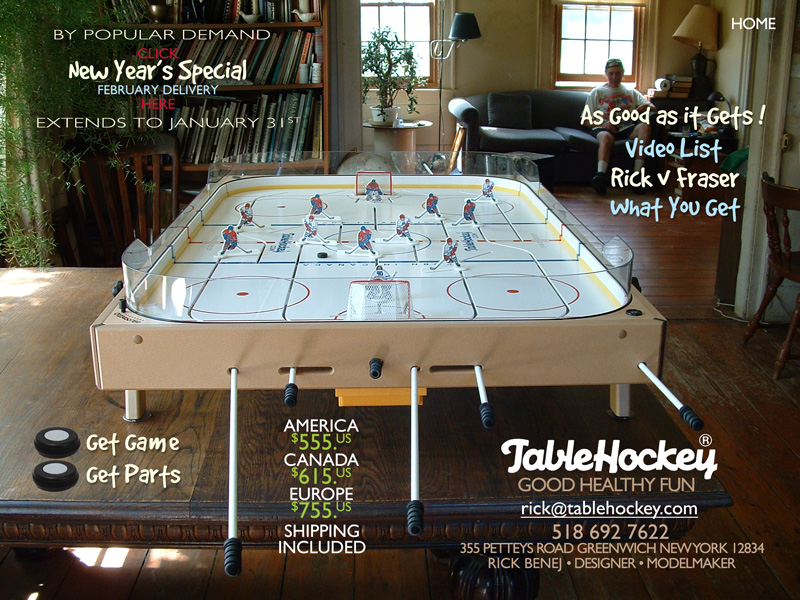 Table hockey home
